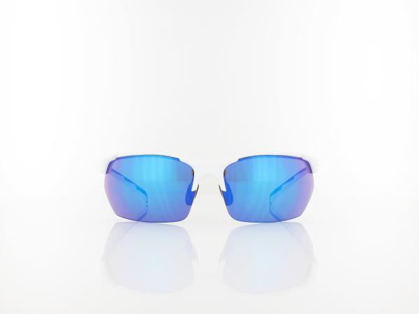 UVEX | Sportstyle 114 S530939 8216 73 | white black mat / mirror blue - ltm. orange - clear