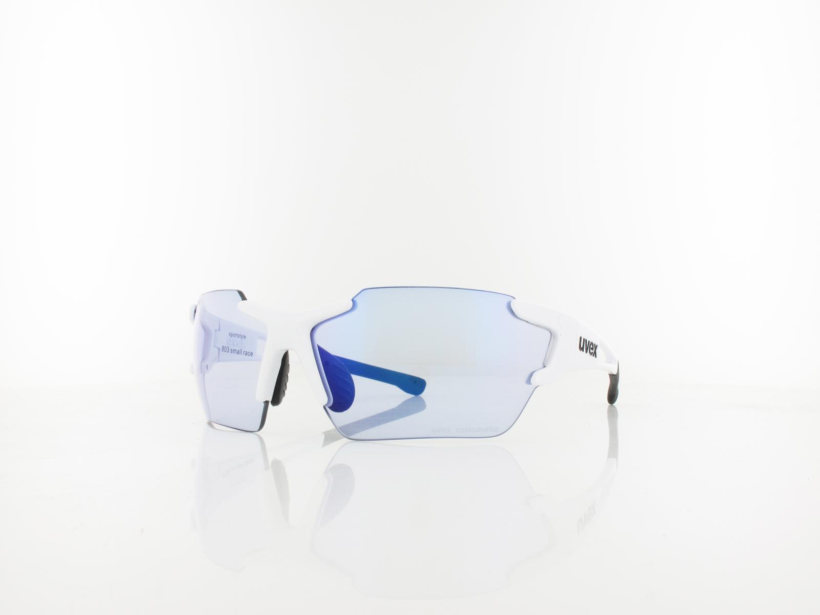 UVEX | sportstyle 803 race small vm S532002 8803 70 | white / variomatic ltm. blue