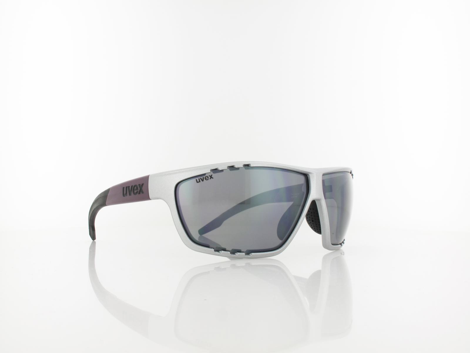UVEX | sportstyle 706 S532006 4316 68 | silver plum mat / litemirror silver