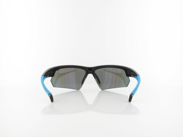 UVEX | Sportstyle 224 S532007 2416 70 | black mat blue / mirror blue