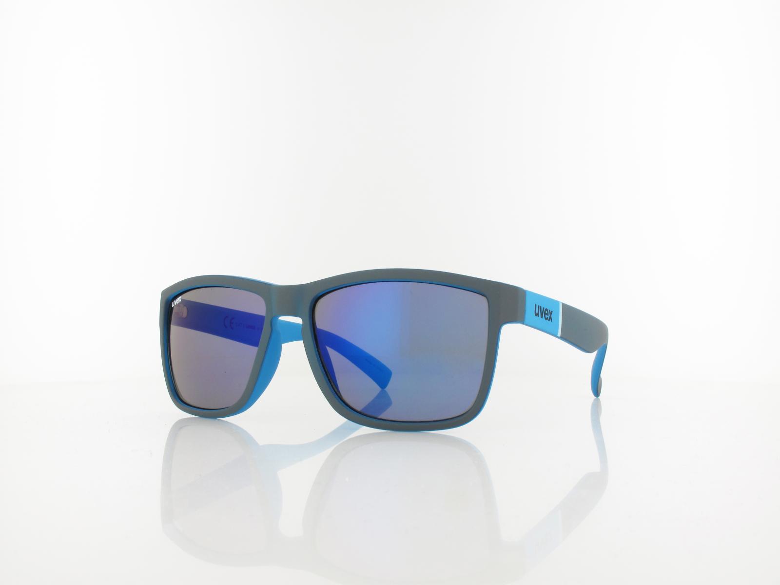 UVEX | LGL 39 S532012 5416 55 | grey mat blue / mirror blue