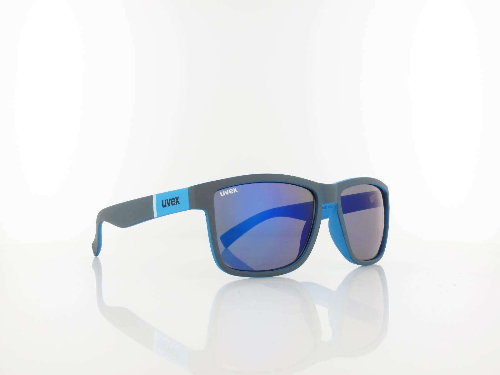 UVEX | LGL 39 S532012 5416 55 | grey mat blue / mirror blue