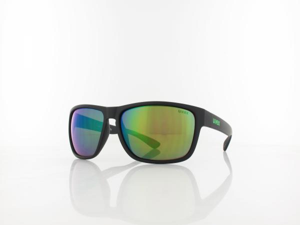 UVEX | LGL 36 CV S532017 2295 60 | black mat / cv mirror green daily