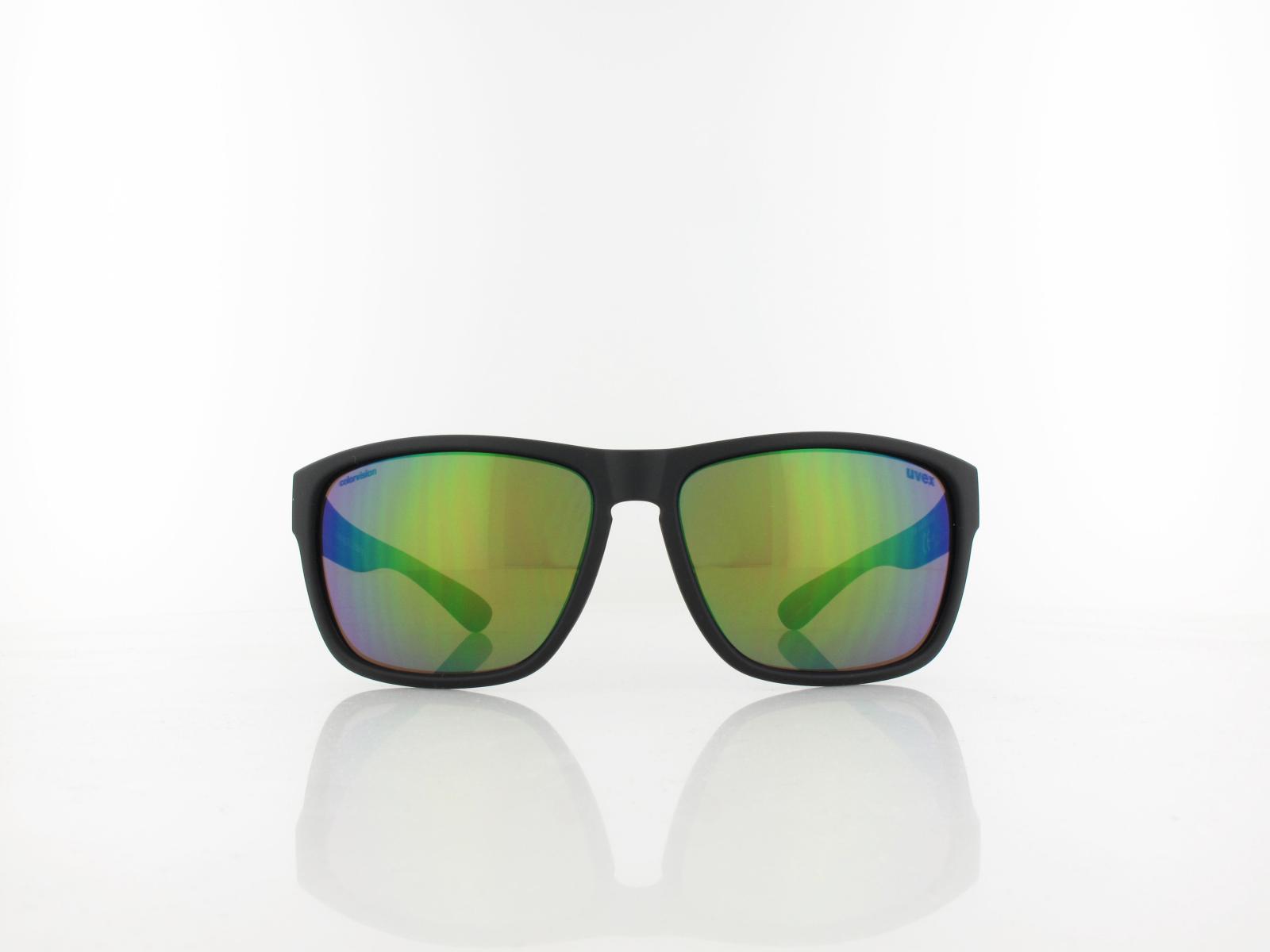 UVEX | LGL 36 CV S532017 2295 60 | black mat / cv mirror green daily