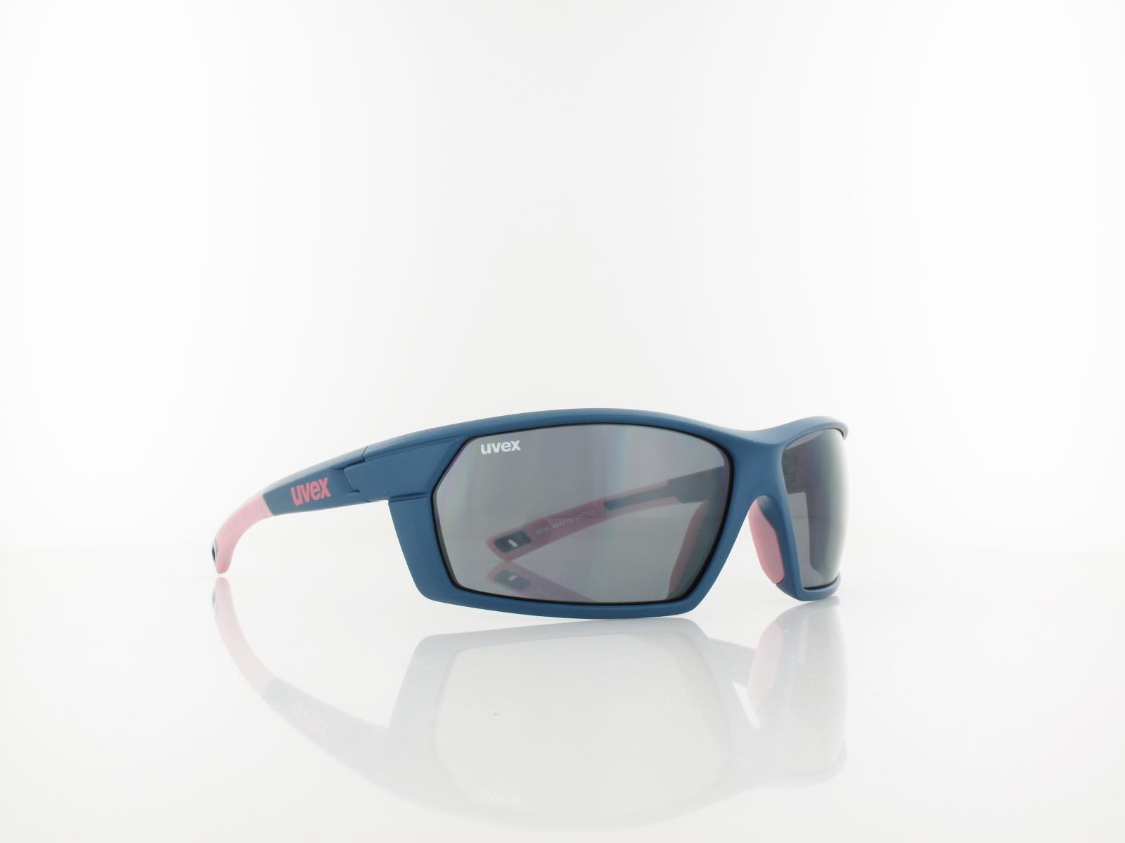 UVEX | sportstyle 225 S532025 4316 65 | blue mat rose / litemirror silver