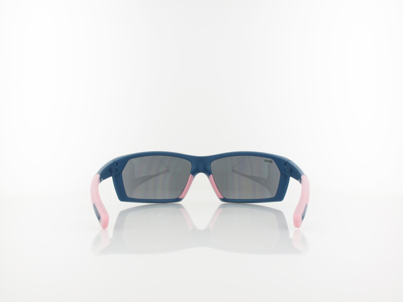 UVEX | sportstyle 225 S532025 4316 65 | blue mat rose / litemirror silver