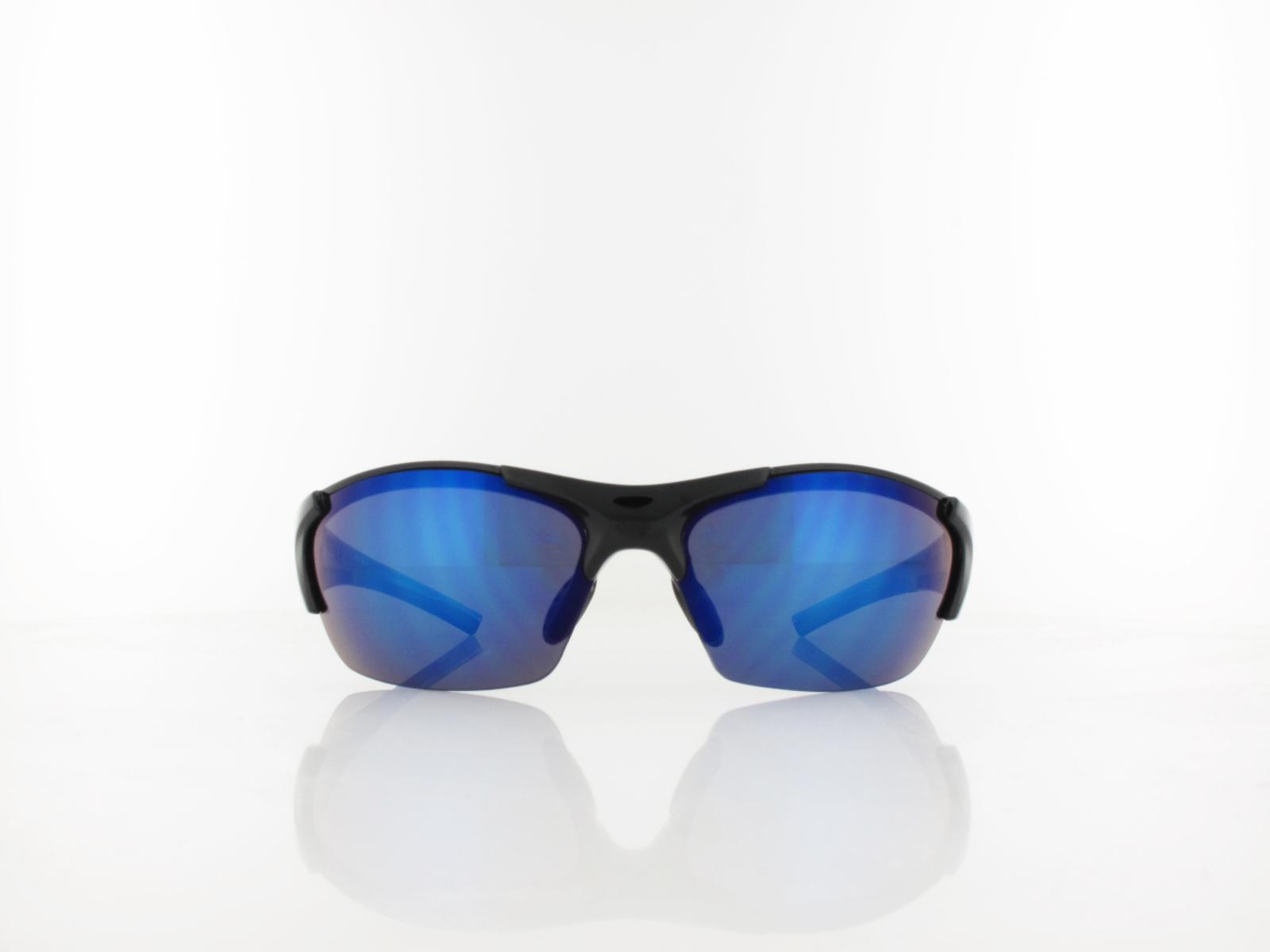UVEX | blaze III S532046  2416 70 | black blue / mirror blue - ltm orange - clear