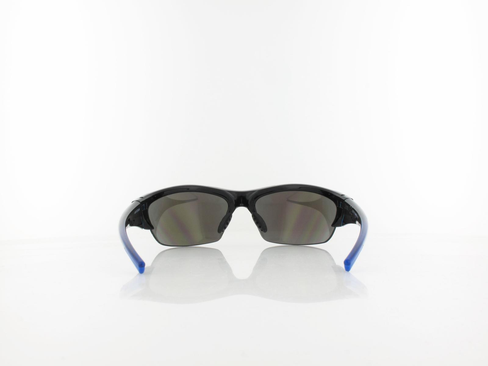 UVEX | blaze III S532046  2416 70 | black blue / mirror blue - ltm orange - clear