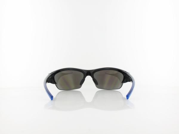 UVEX | blaze III S532046  2416 70 | black blue / mirror blue - ltm orange - clear