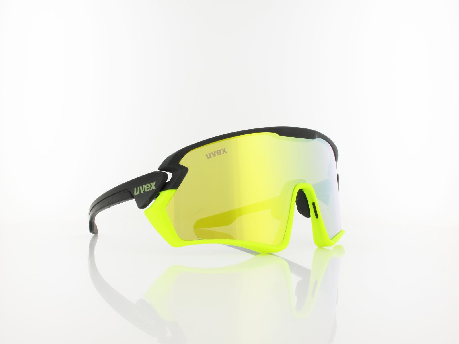 UVEX | sportstyle 231 S532065 2616 140 | black yellow mat / supravision mirror yellow