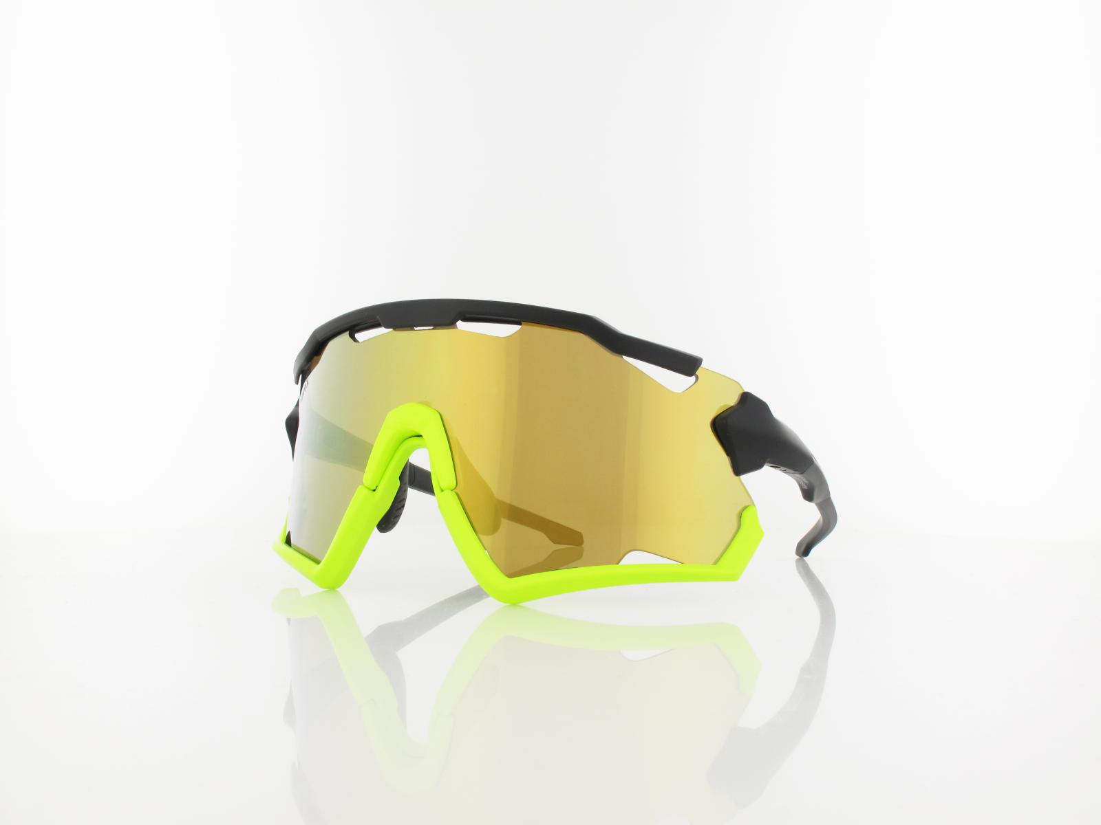 UVEX | sportstyle 228 S532067 2616 132 | black yellow mat / supravision mirror yellow