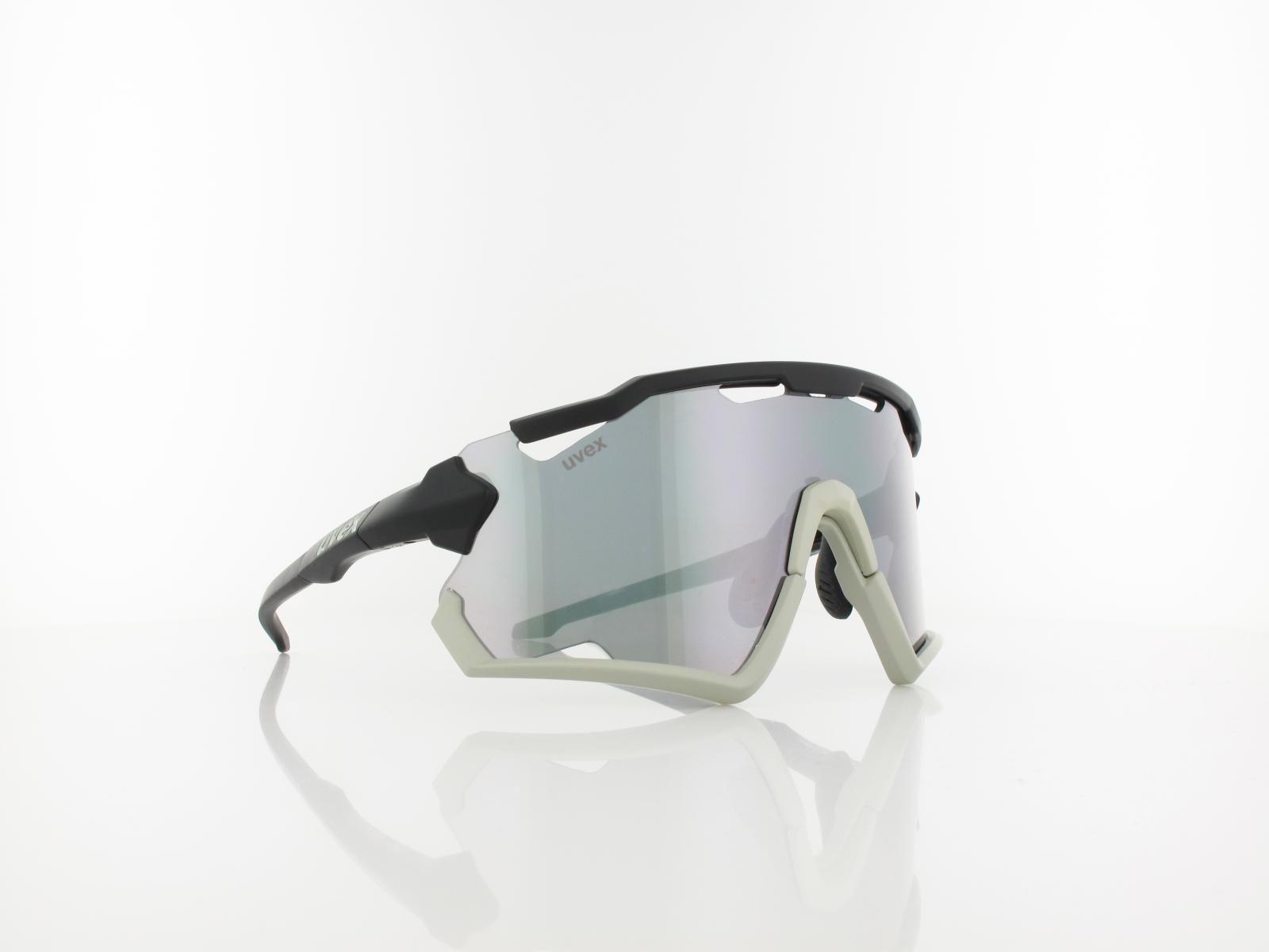 UVEX | sportstyle 228 S532067 2816 132 | black sand mat / supravision mirror silver