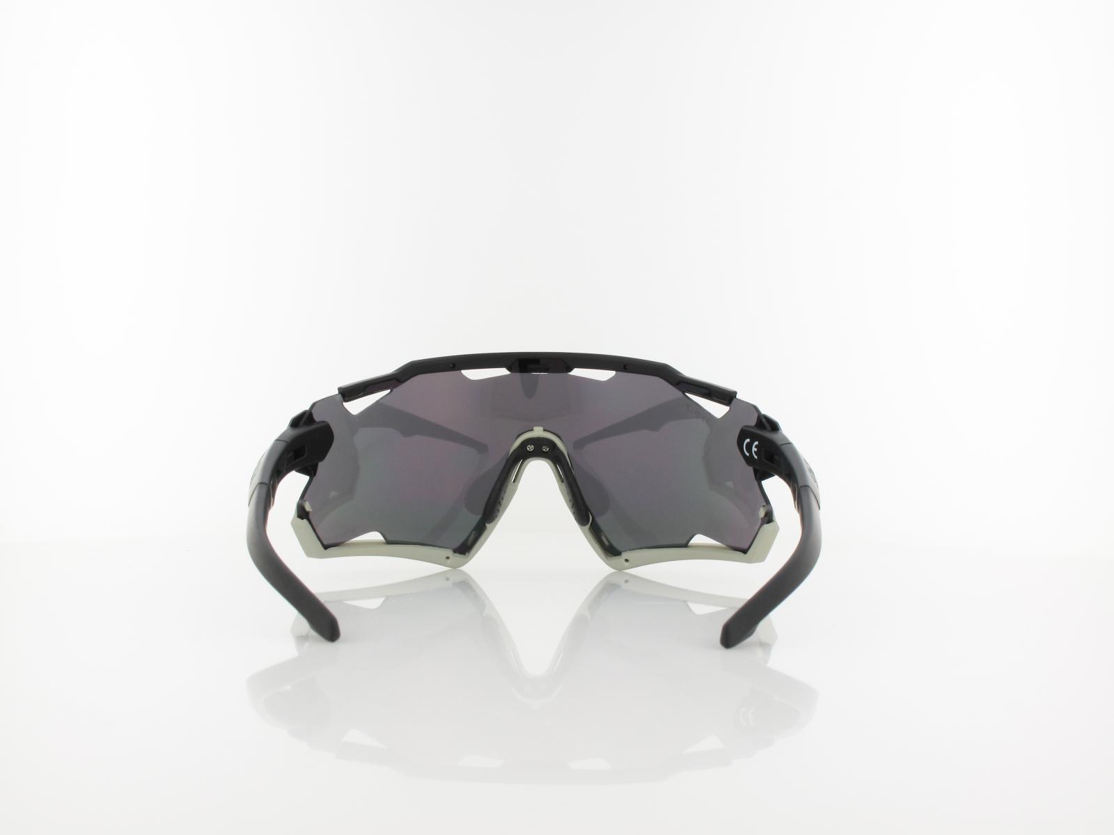 UVEX | sportstyle 228 S532067 2816 132 | black sand mat / supravision mirror silver