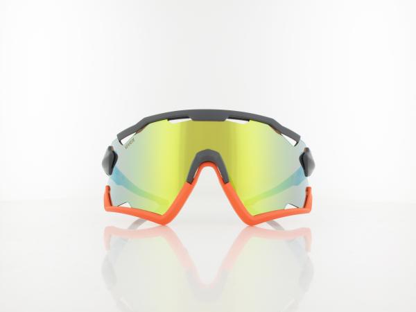 UVEX | sportstyle 228 S532067 5316 132 | grey orange mat / mirror orange