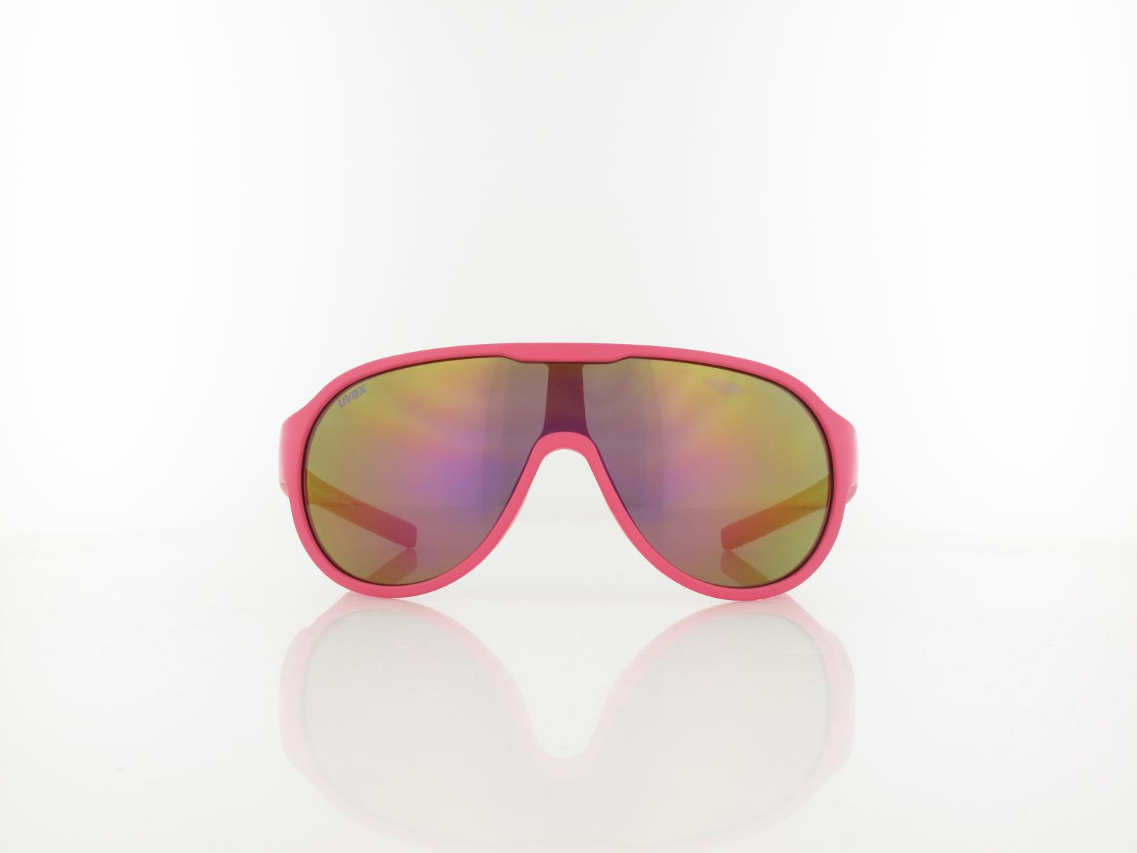 UVEX | sportstyle 512 S532070 3316 120 | pink mat / mirror red