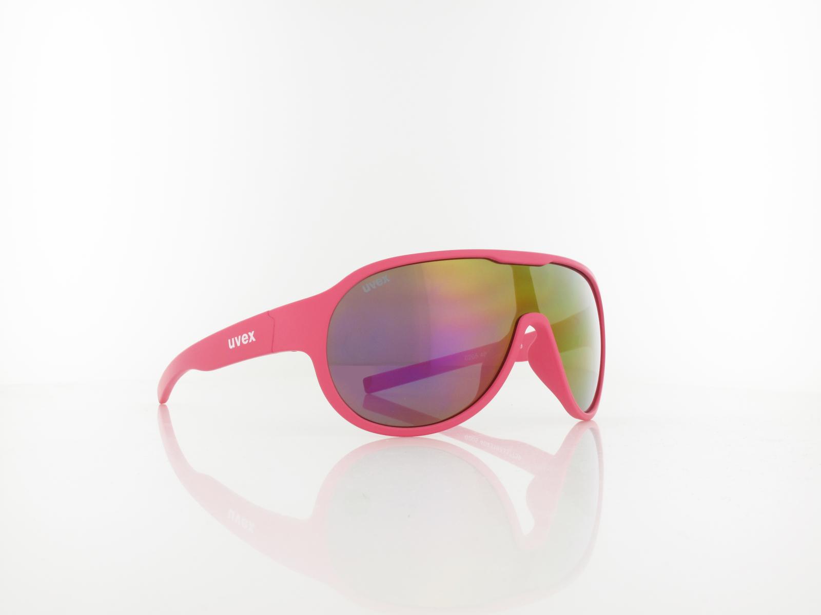 UVEX | sportstyle 512 S532070 3316 120 | pink mat / mirror red