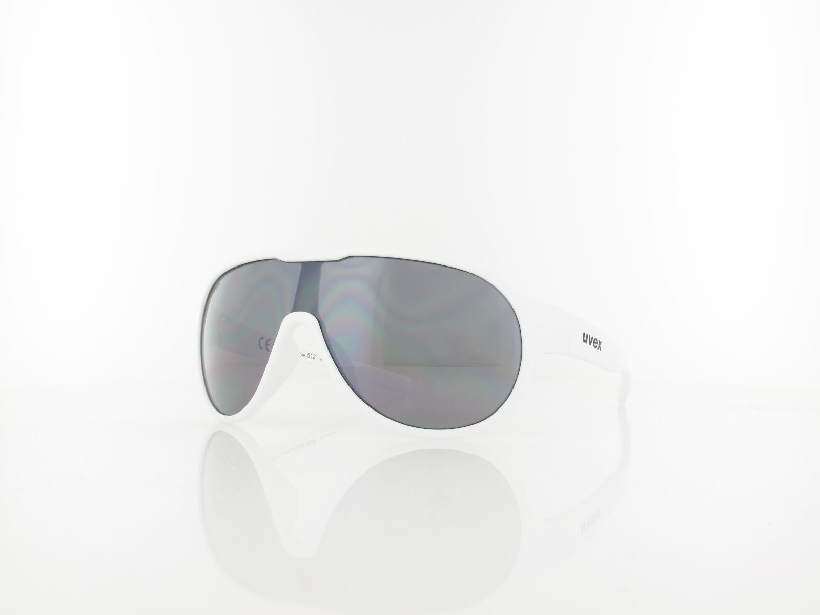 UVEX | sportstyle 512 S532070 8816 120 | white / ltm. silver