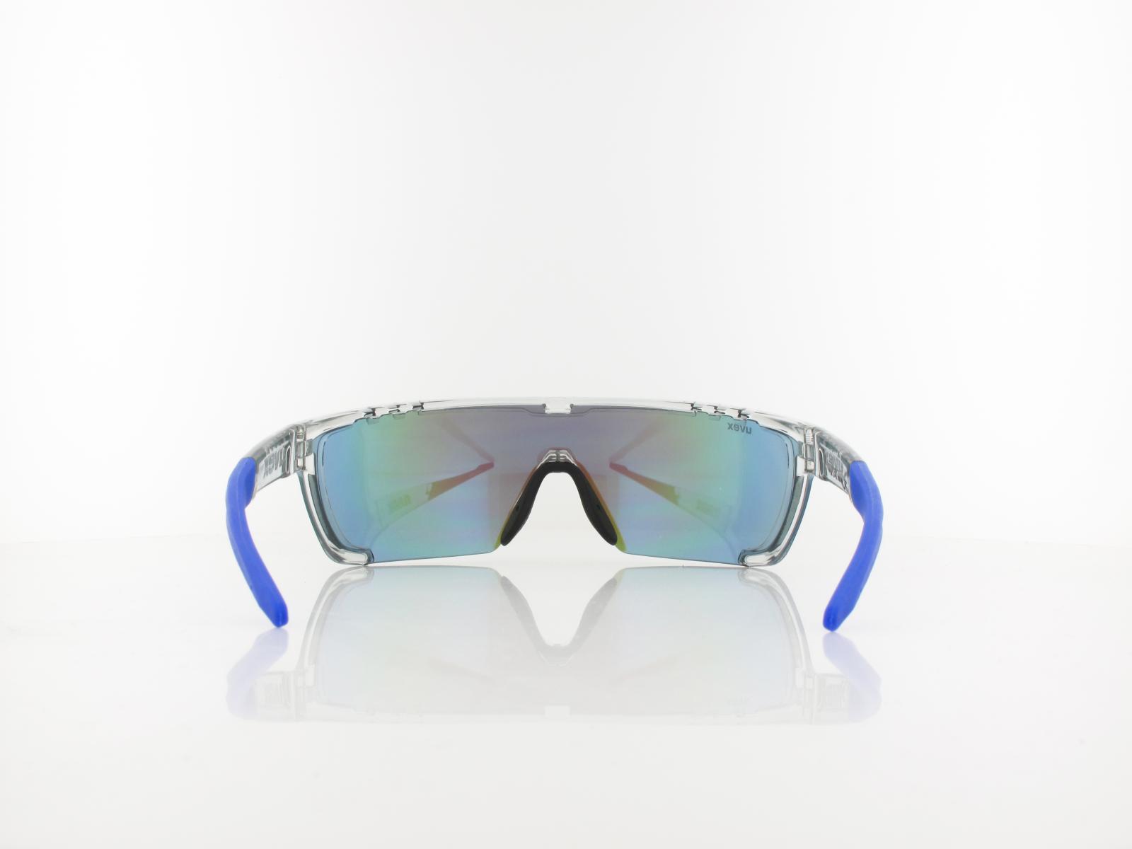 UVEX | sportstyle 707 S532077 9416 135 | clear / mirror blue