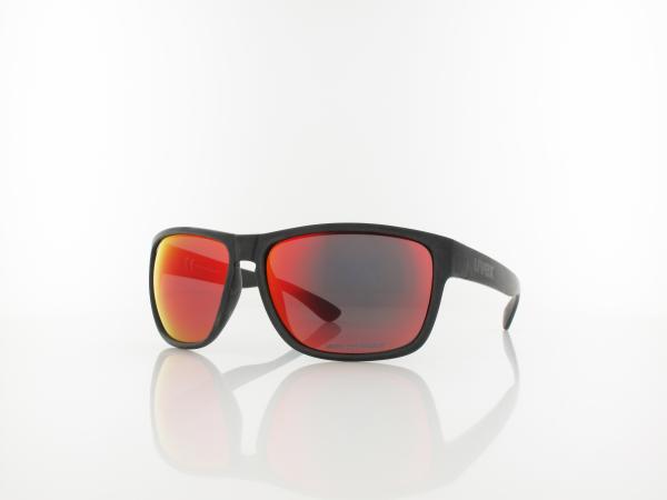UVEX | LGL ocean P S532088 2230 60 | black mat / polavision mirror red