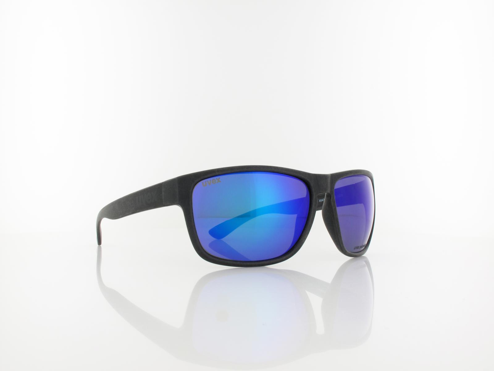 UVEX | LGL ocean P S532088 2240 60 | black mat / polavision mirror blue
