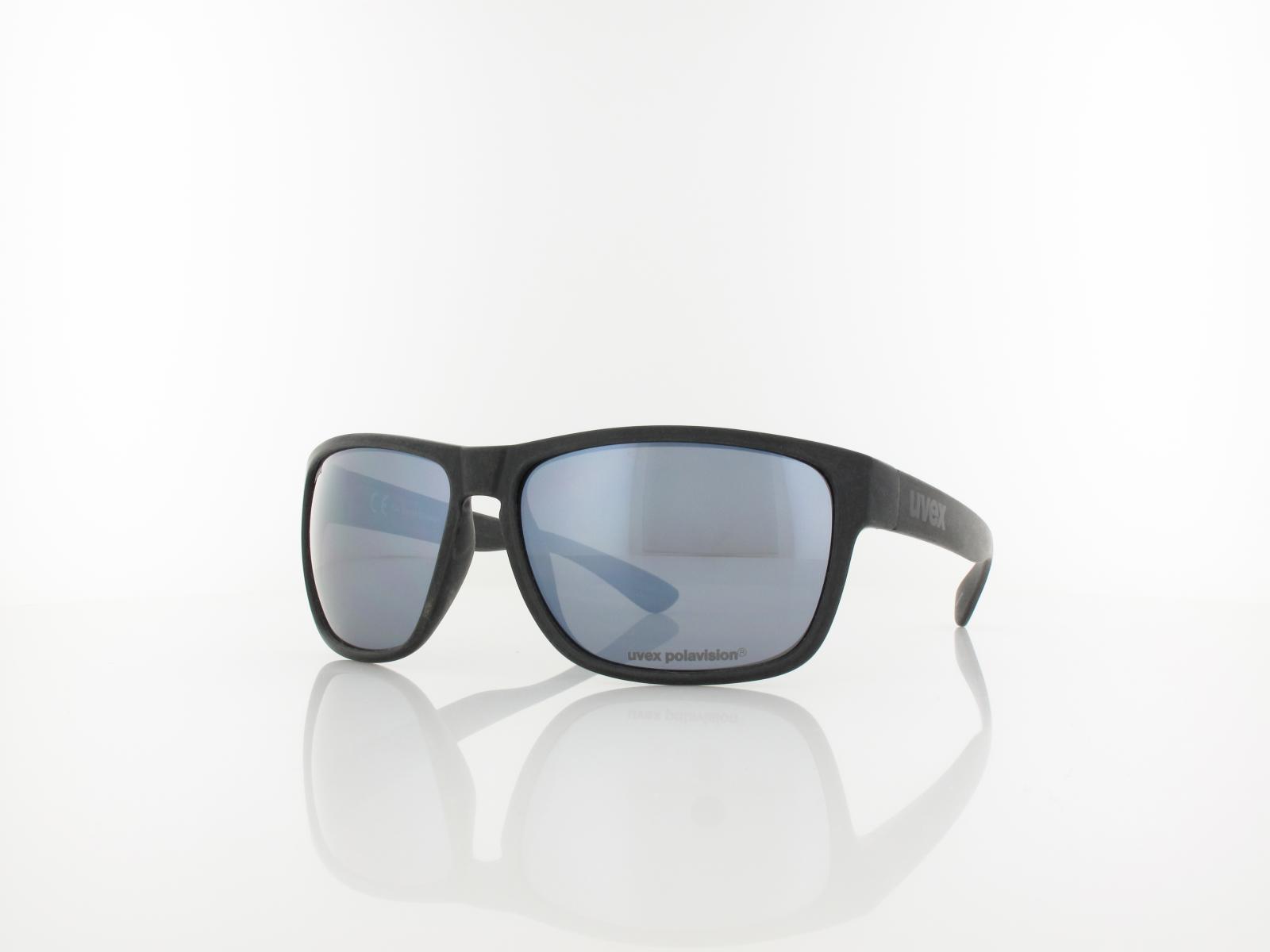 UVEX | LGL ocean P S532088 2250 60 | black mat / polavision mirror silver