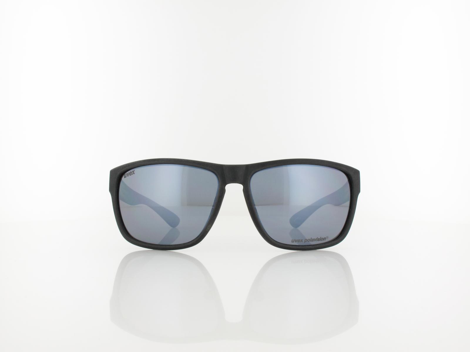 UVEX | LGL ocean P S532088 2250 60 | black mat / polavision mirror silver