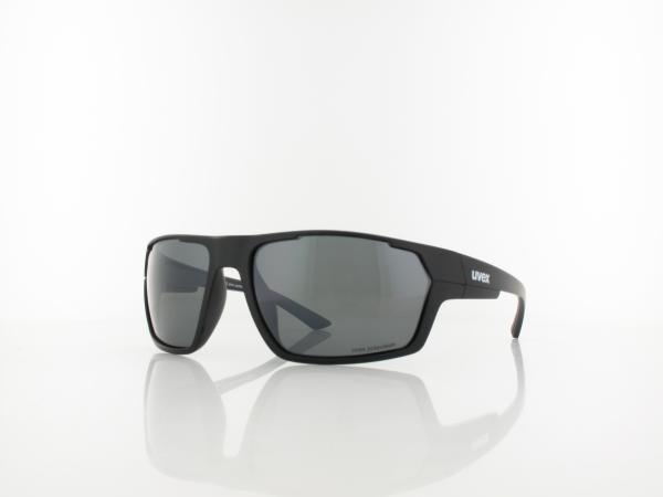 UVEX | sportstyle 233 P S532097 2250 64 | black mat / polavision litemirror silver