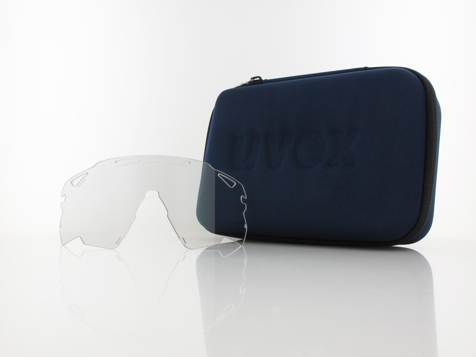 UVEX | sportstyle 228 Set S532098 2216 130 | black mat / supravision mirror red - clear