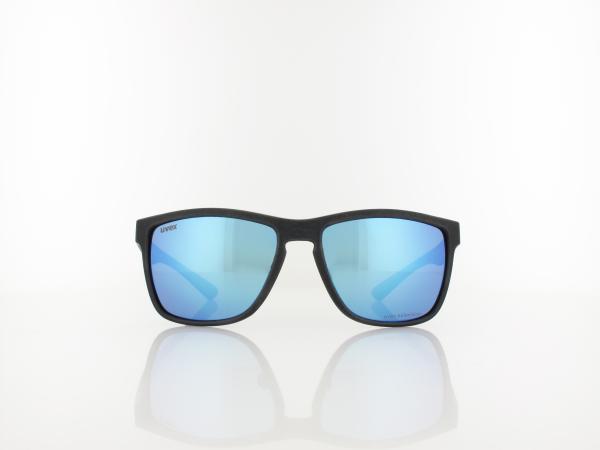 UVEX | LGL ocean 2 P S533001 2240 55 | black mat / polavision mirror blue