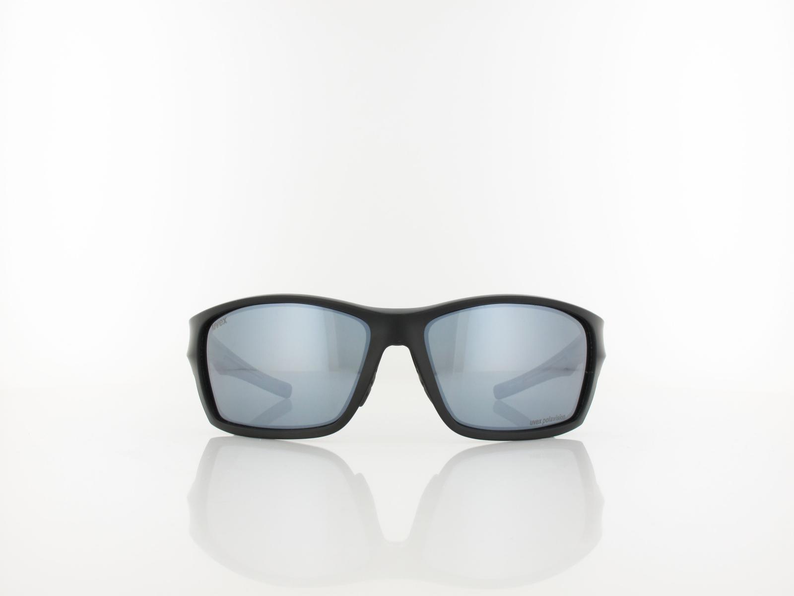 UVEX | sportstyle 232 P S533002 2250 63 | black mat / polavision mirror silver