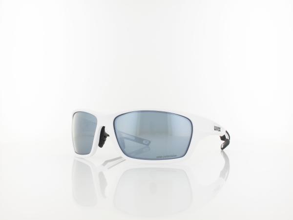 UVEX | sportstyle 232 P S533002 8850 63 | white mat / polavision mirror silver