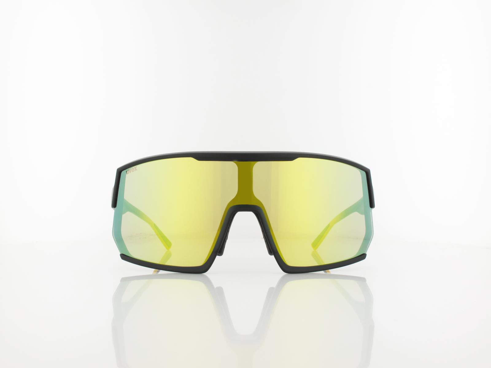 UVEX | sportstyle 235 S533003 2616 140 | sunbee black matt / supravision mirror yellow