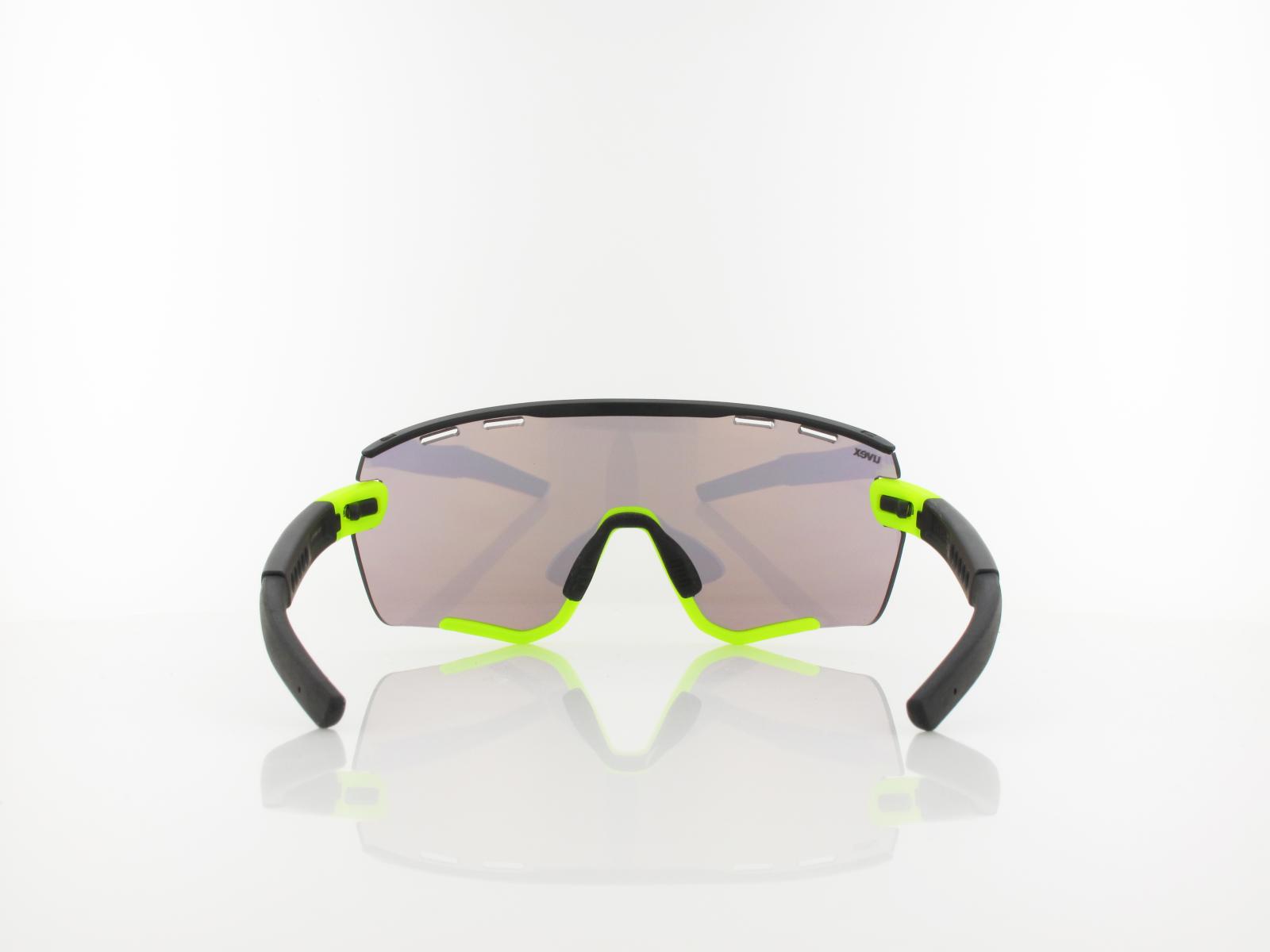 UVEX | sportstyle 236 Set S533004 2616 137 | black yellow mat / supravision mirror yellow - clear