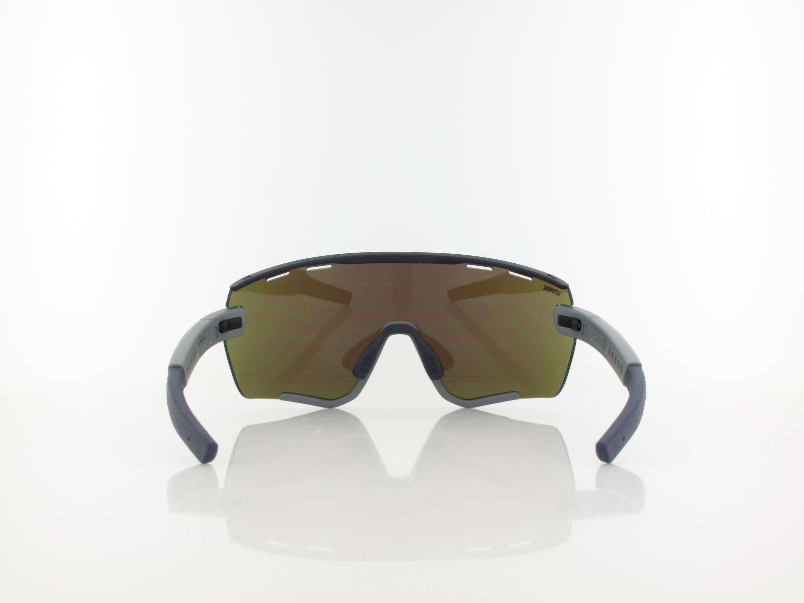 UVEX | sportstyle 236 Set S533004 5416 137 | rhino deep space mat / supravision mirror blue - clear