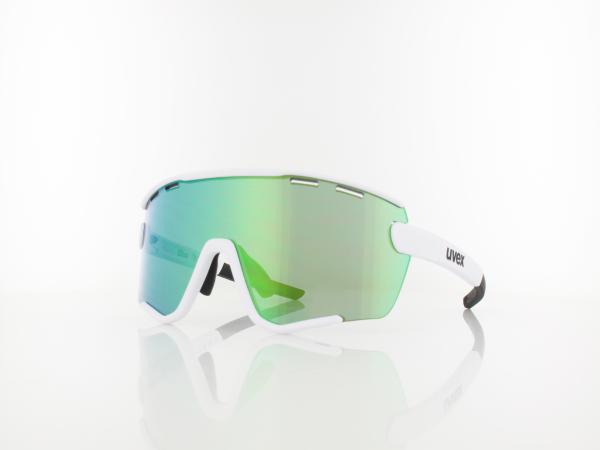 UVEX | sportstyle 236 Set S533004 8816 137 | white mat / supravision mirror green - clear