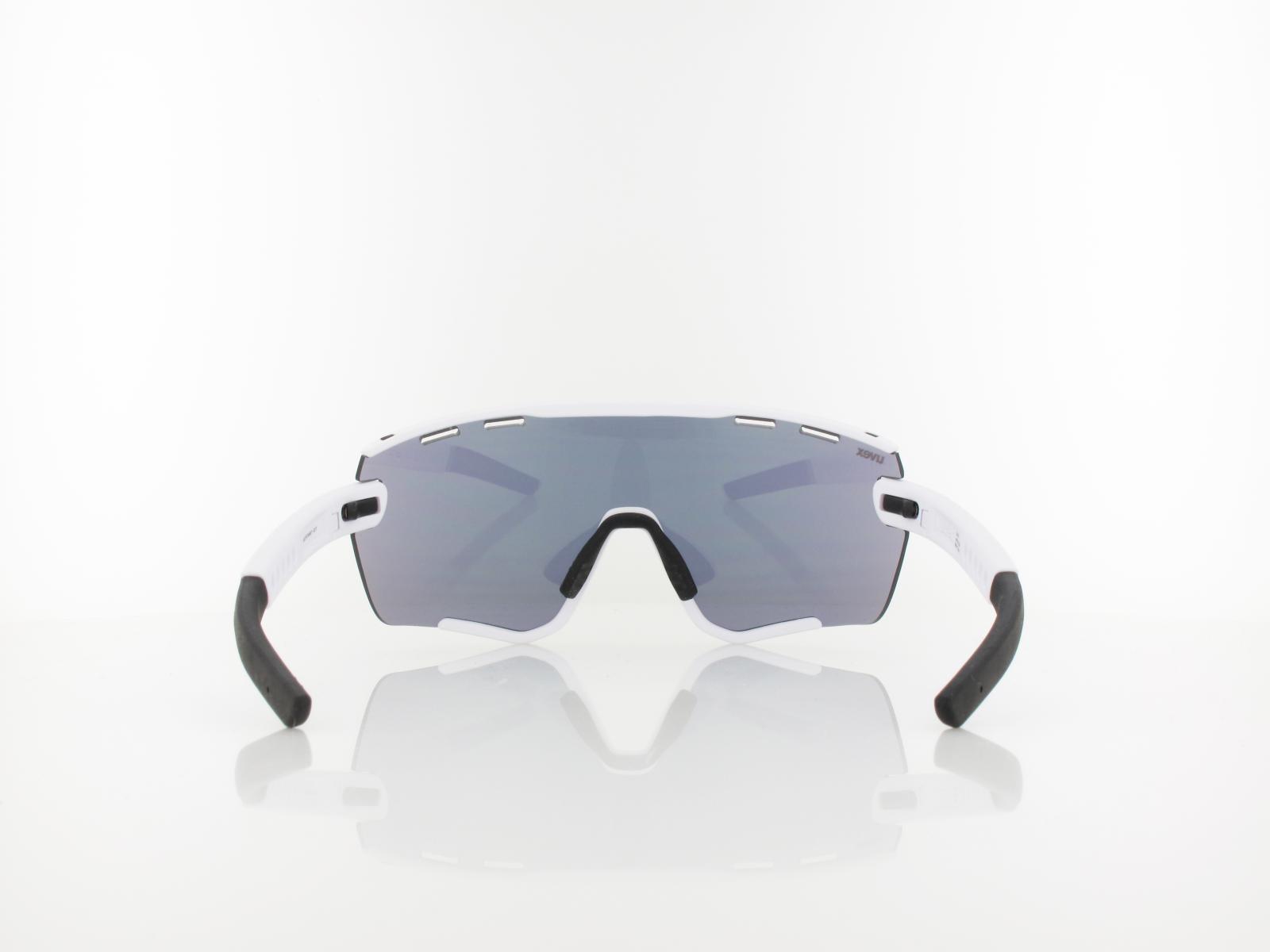 UVEX | sportstyle 236 Set S533004 8816 137 | white mat / supravision mirror green - clear