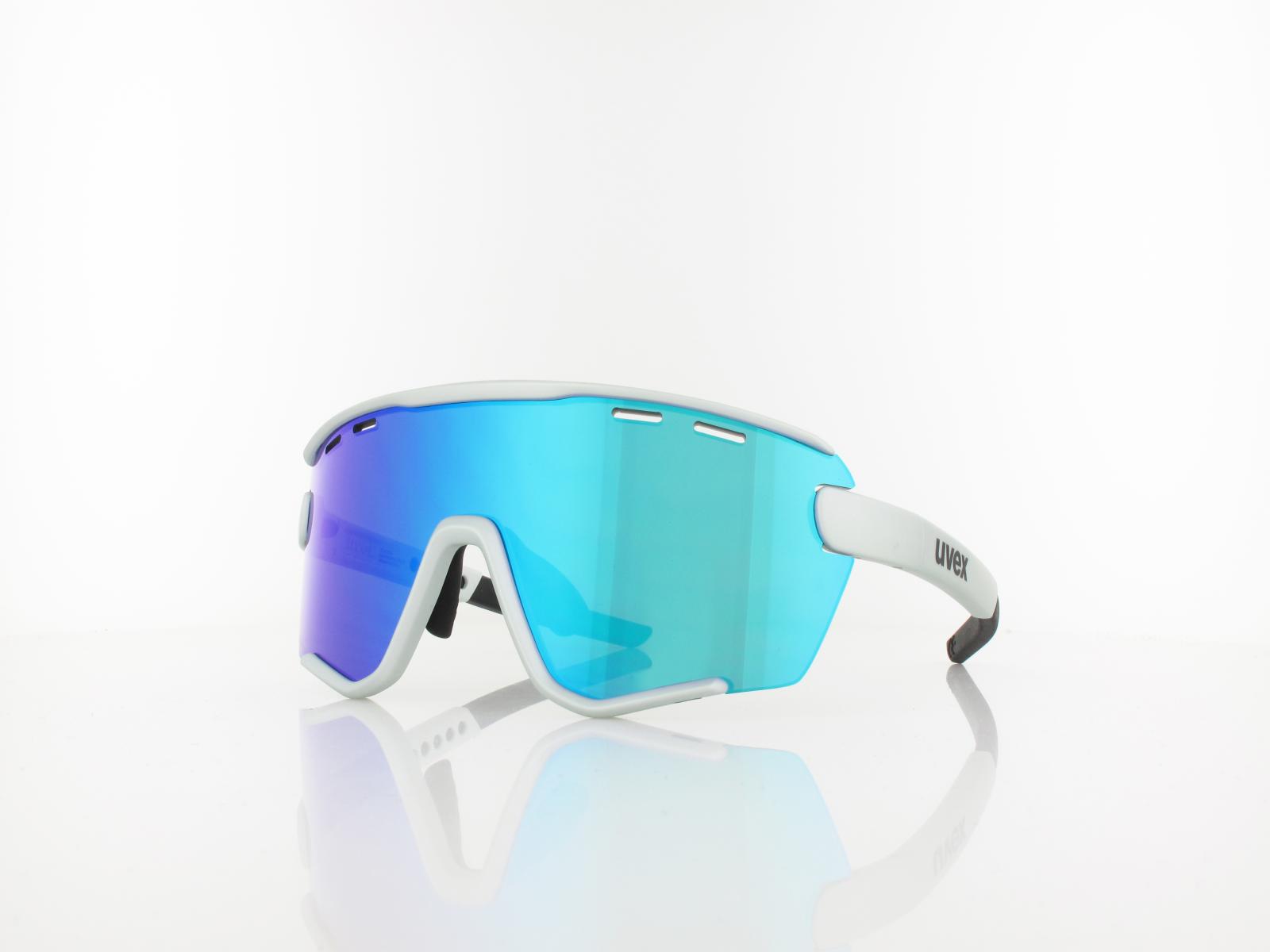 UVEX | sportstyle 236 S Set  S533005 8116 132 | cloud matt / supravision mirror blue - clear