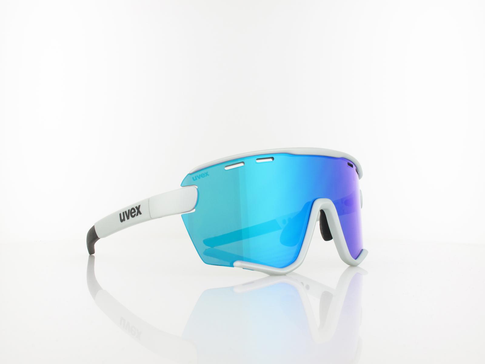 UVEX | sportstyle 236 S Set  S533005 8116 132 | cloud matt / supravision mirror blue - clear