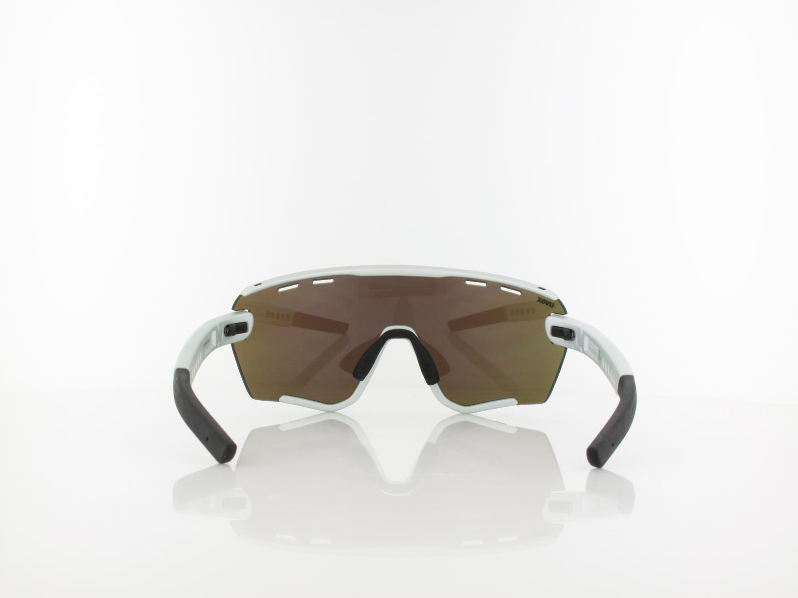 UVEX | sportstyle 236 S Set  S533005 8116 132 | cloud matt / supravision mirror blue - clear