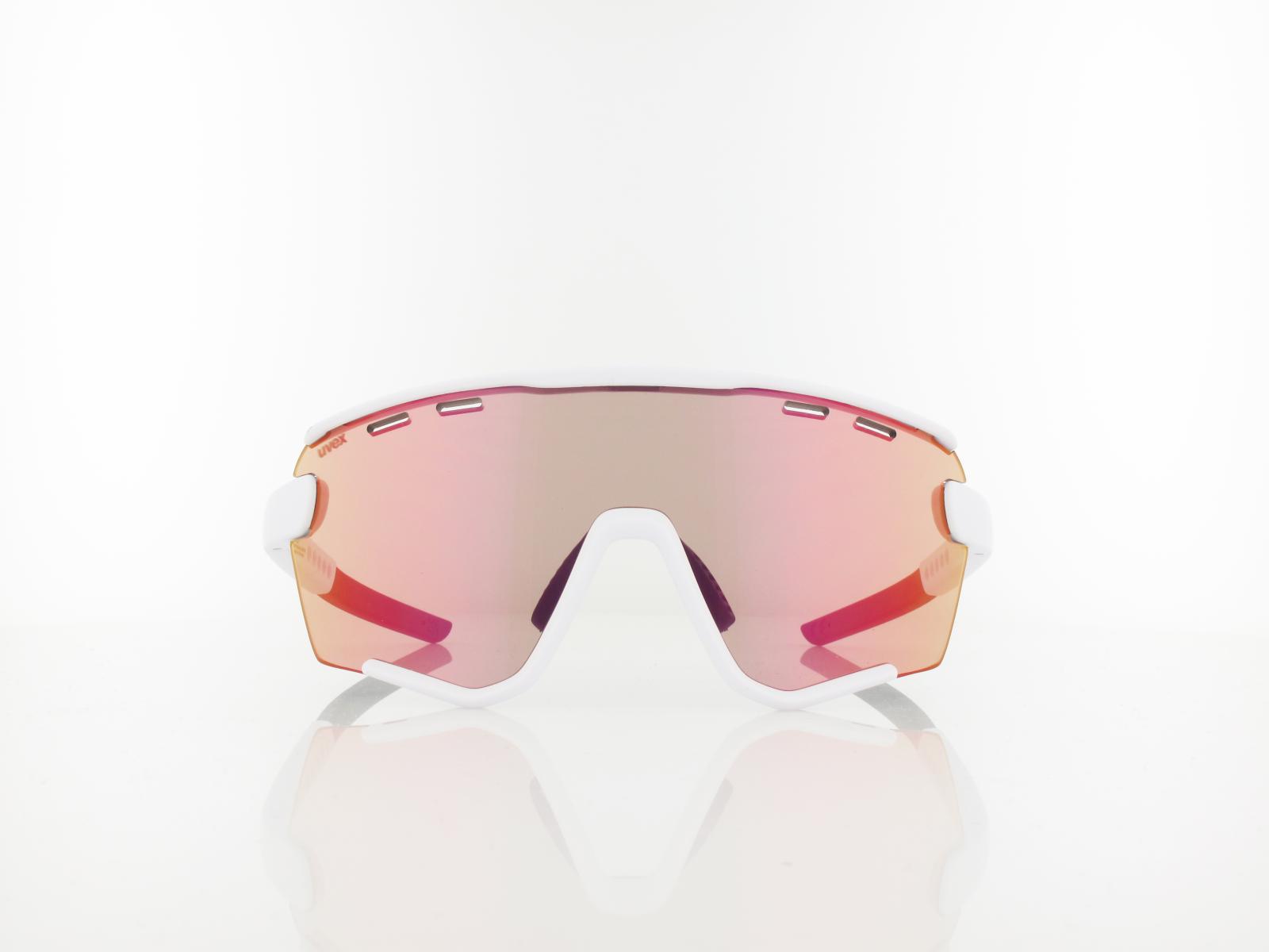 UVEX | sportstyle 236 S Set S533005 8816 132 | white mat / supravision mirror red - clear