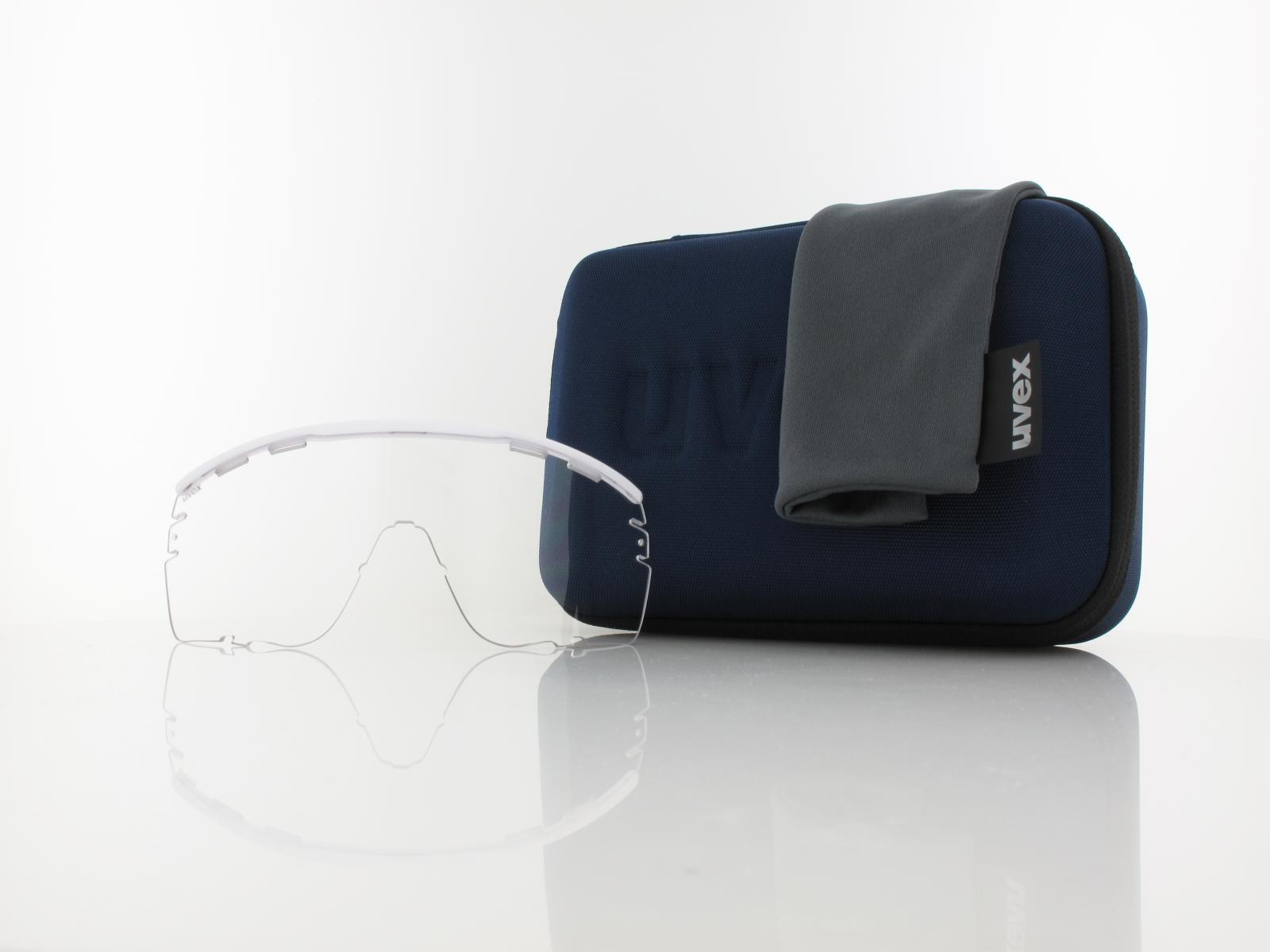 UVEX | sportstyle 236 S Set S533005 8816 132 | white mat / supravision mirror red - clear