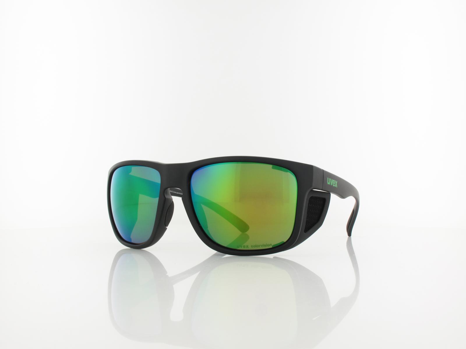 UVEX | sportstyle 312 CV S533006 2295 56 | black mat / colorvision mirror green