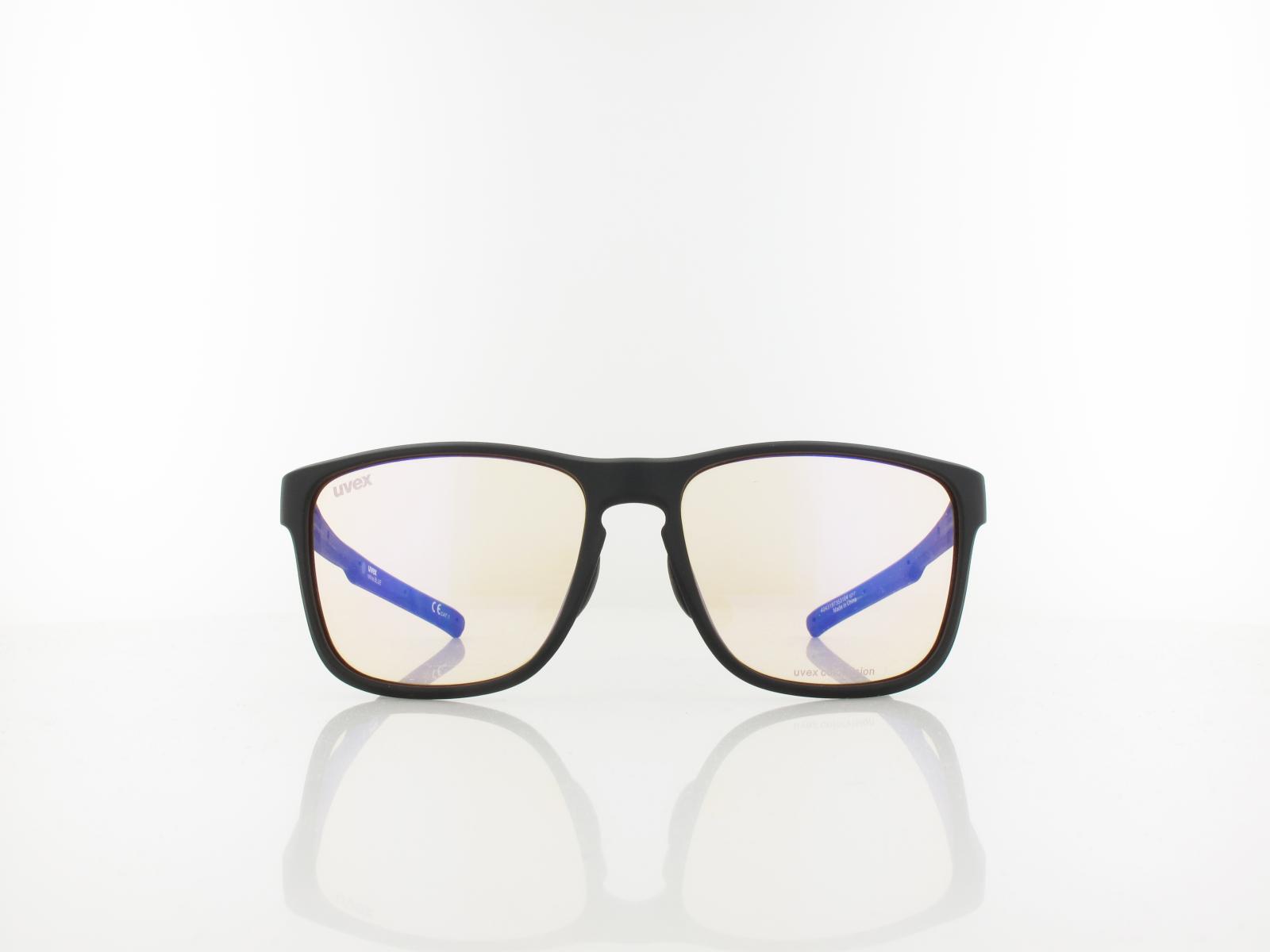 UVEX | retina / lvl up BLUE colorvision S533020 2201 55 | black mat / uvex colorvision yellow