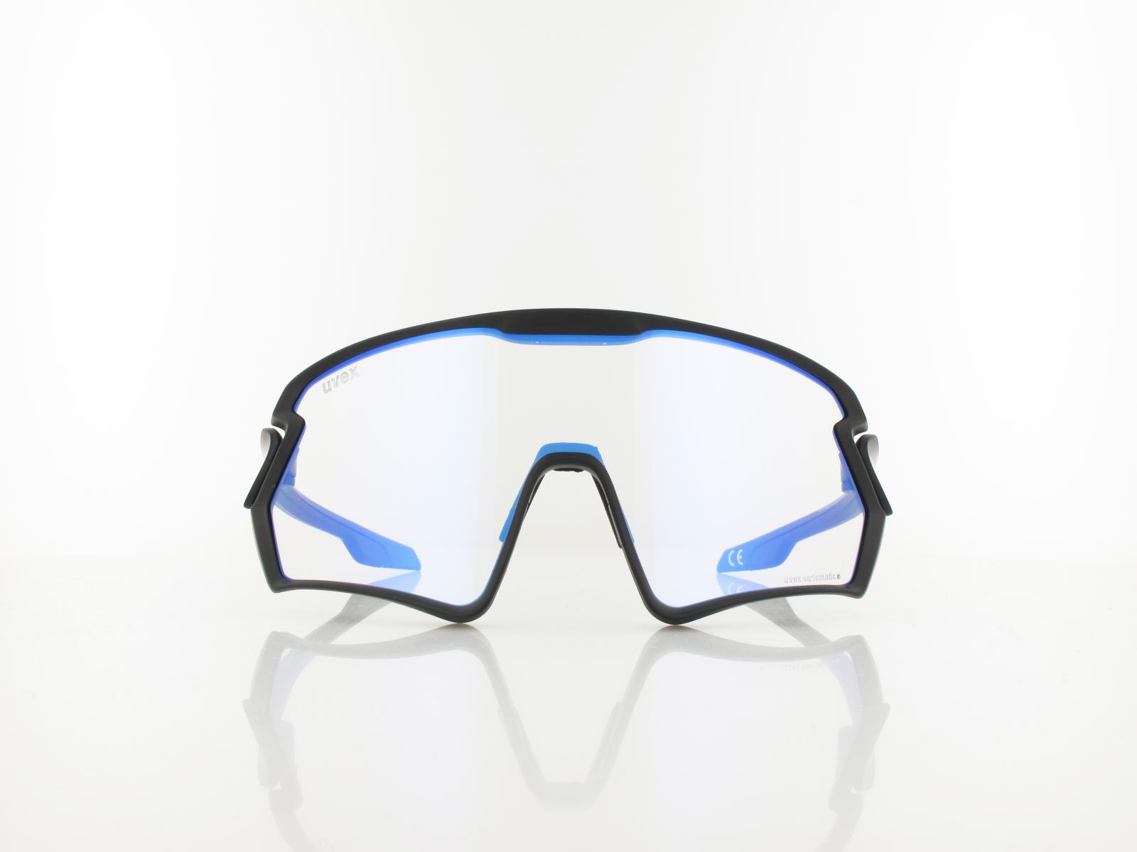 UVEX | sportstyle 231 V S533024 2204 138 | black mat / variomatic litemirror blue