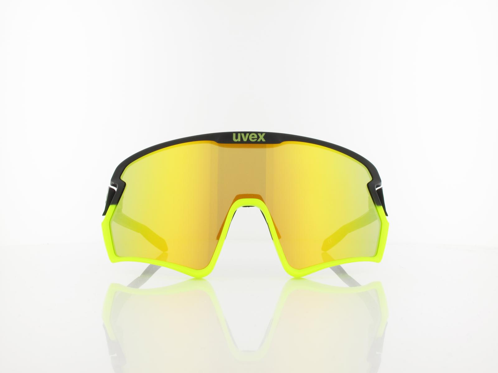 UVEX | sportstyle 231 2.0 S533026 2616 140 | black yellow matt / mirror yellow