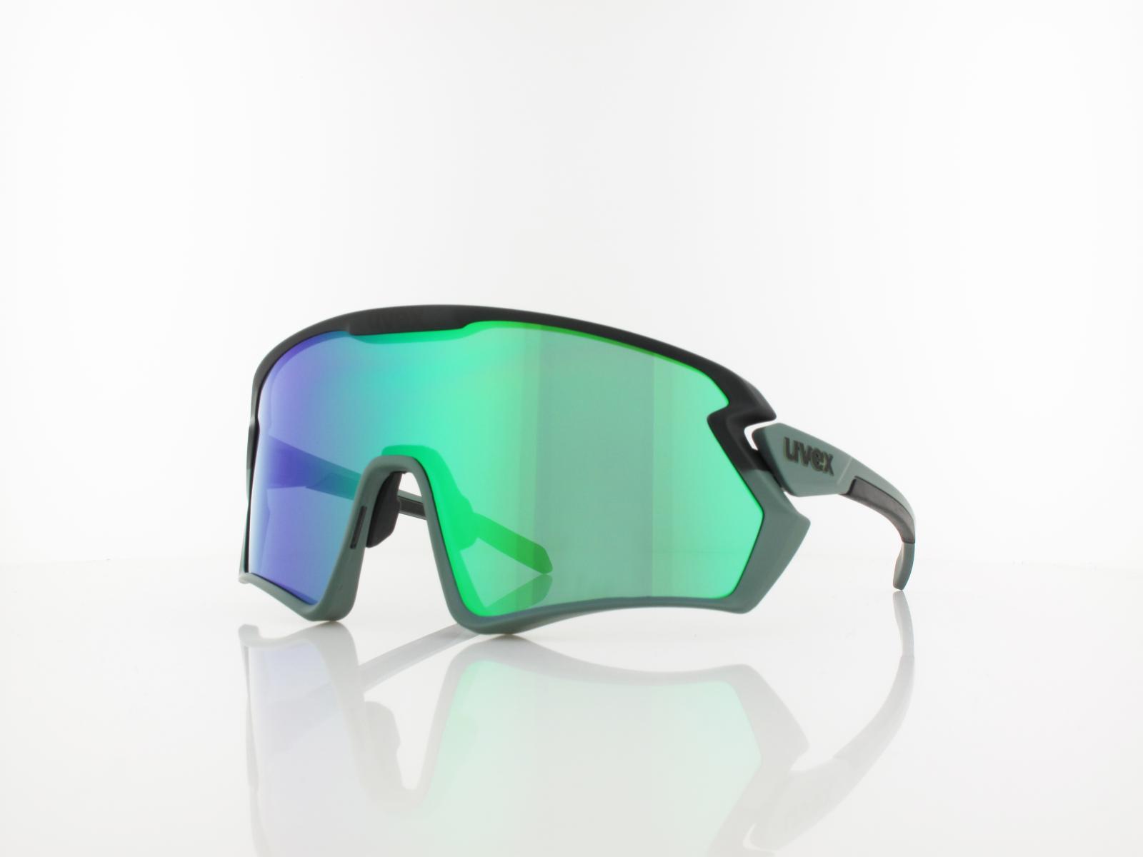 UVEX | sportstyle 231 2.0 S533026 7216 140 | moss green black / mirror green