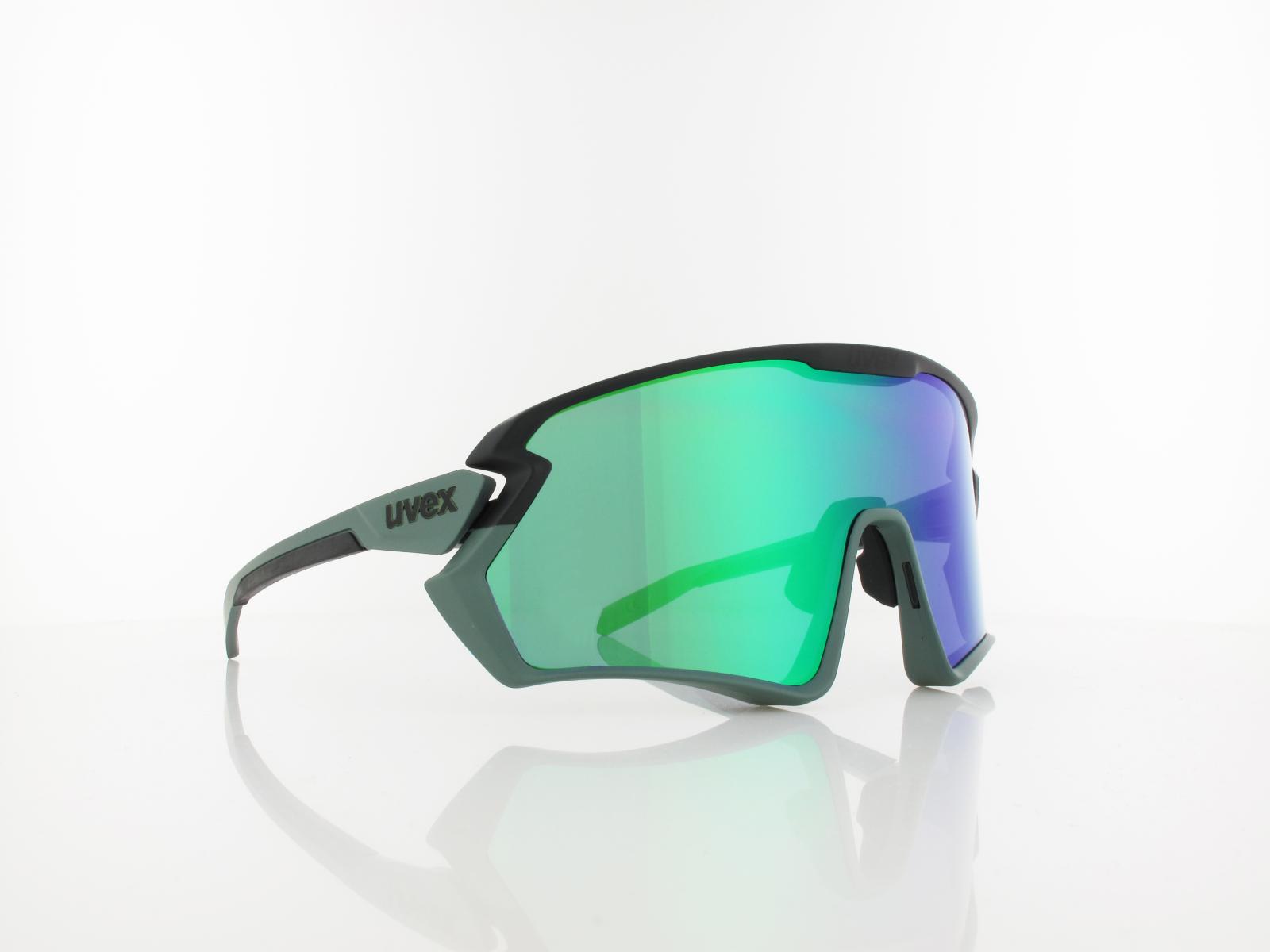 UVEX | sportstyle 231 2.0 S533026 7216 140 | moss green black / mirror green