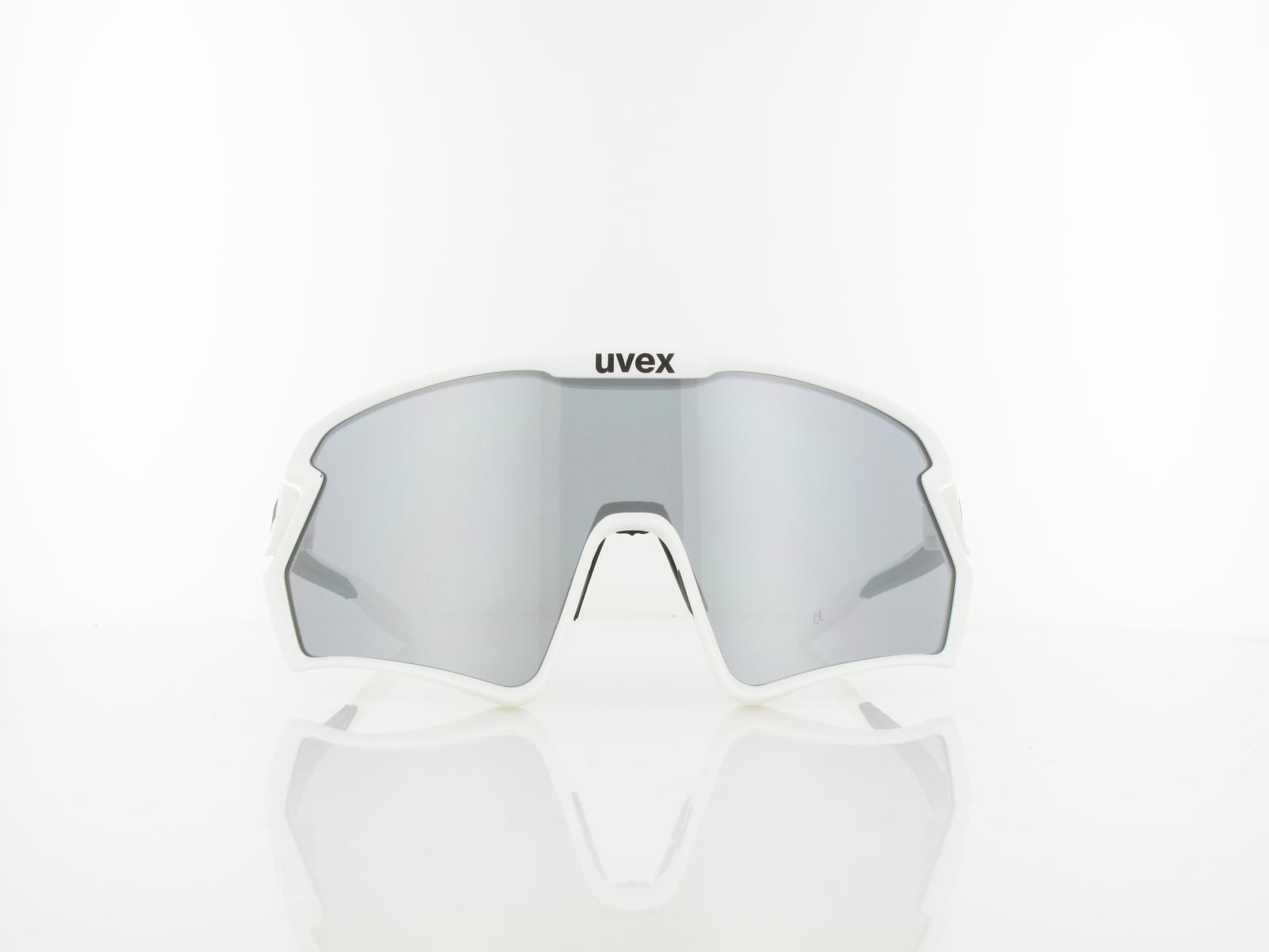 UVEX | sportstyle 231 2.0 Set S533027 8216 140 | white black mat / mirror silver - clear