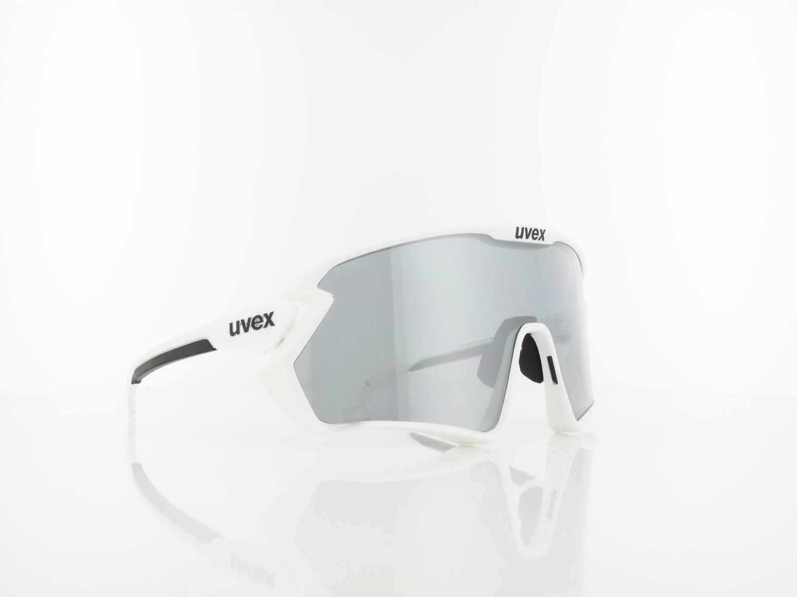UVEX | sportstyle 231 2.0 Set S533027 8216 140 | white black mat / mirror silver - clear