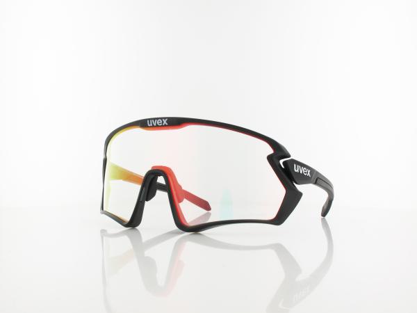 UVEX | sportstyle 231 2.0 V S533028 2203 140 | black mat / vario litemirror red